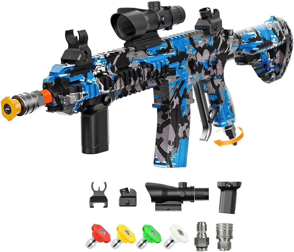 

Пистолет для мойки высокого давления 3600 фунтов на квадратный дюйм с поворотным механизмом, 4 насадками и пенопластовой пушкой — быстрое подключение, конструкция с защитой от взлома для очистки автомобилей и на открытом воздухе