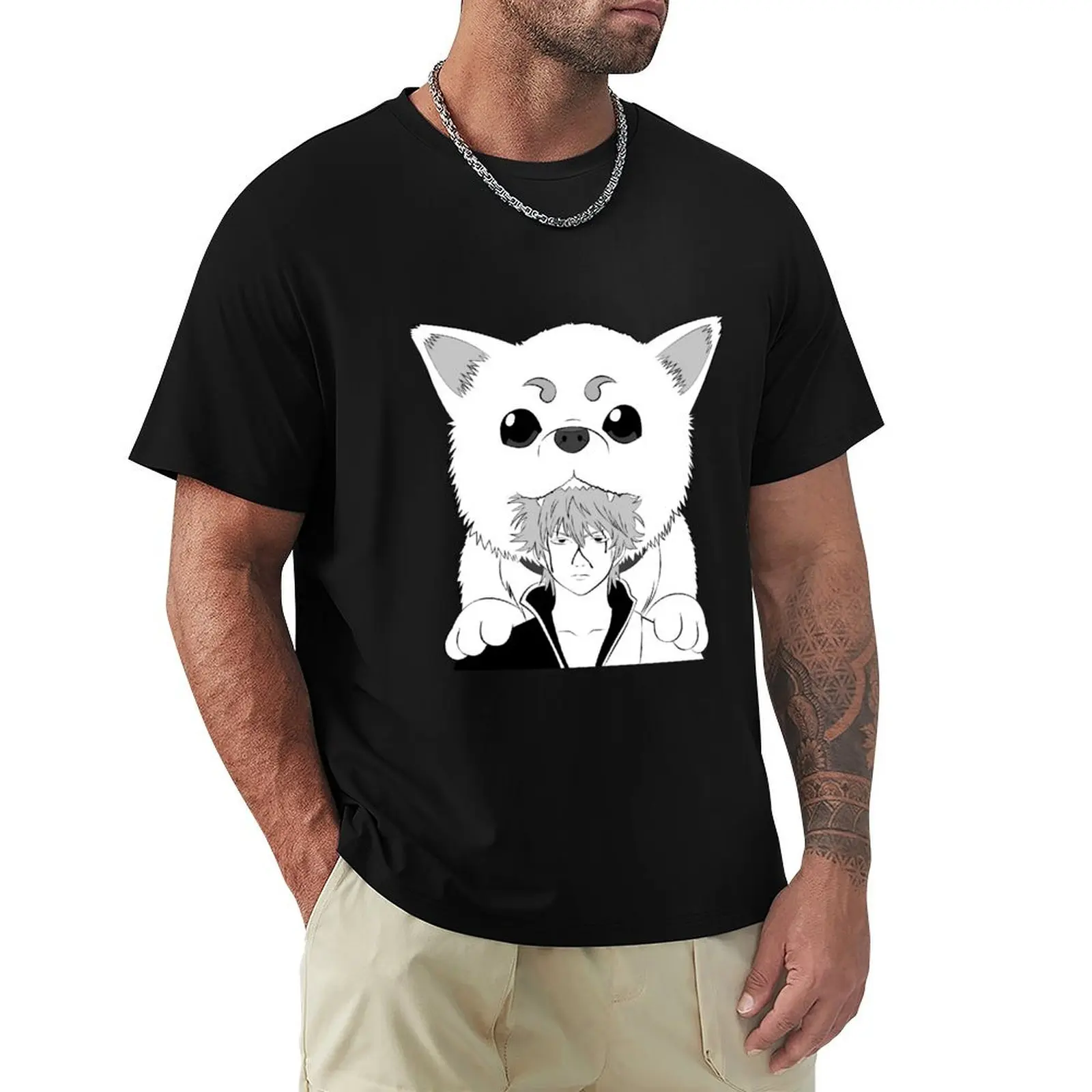 Dog God T-Shirt Utility Casual Work T-Shirt