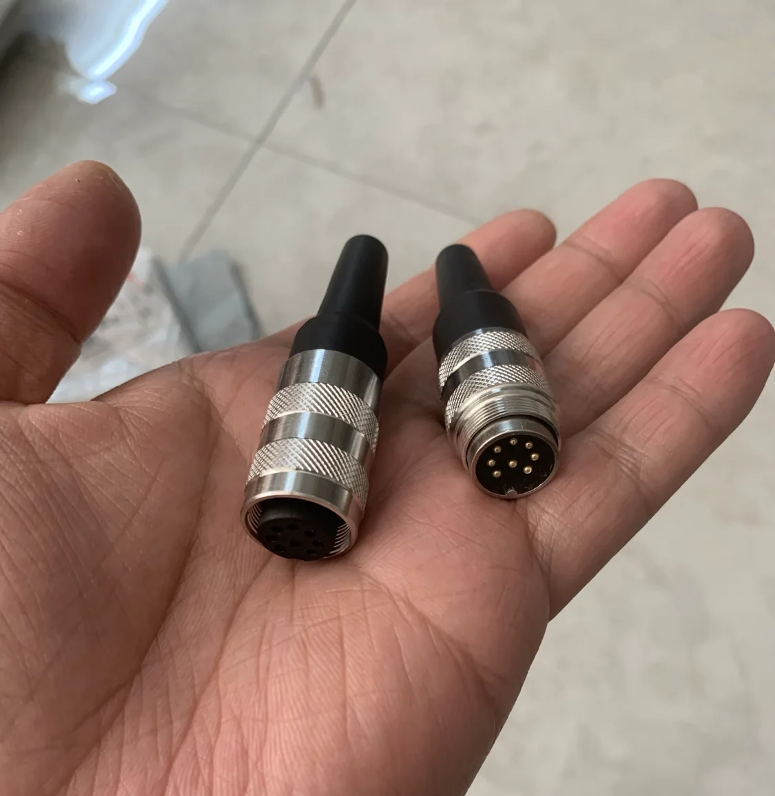 1 زوج 8PIN 8P 8 دبوس DIN ذكر أنثى M147/M149/M150 موصل قابس لميكروفون نيومان