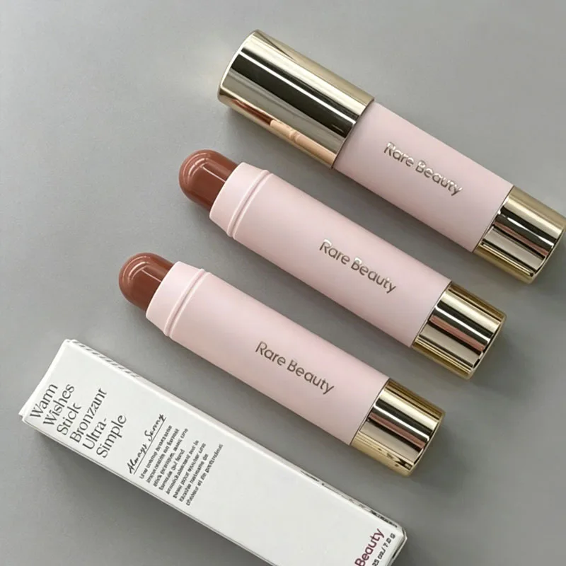 Rare Beauty Maquillage Stick de contouring et de bronzage, Stick illuminateur pour le visage, Stick illuminateur et blush, Crème correctrice, Outil cosmétique