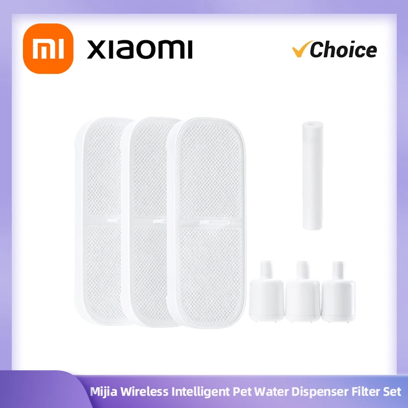 Xiaomi Mijia Draadloze Intelligente Waterdispenser Voor Huisdieren Filterset 4-voudige Filtervervanging Voor Xiaomi Waterdispenser Voor Huisdieren 2