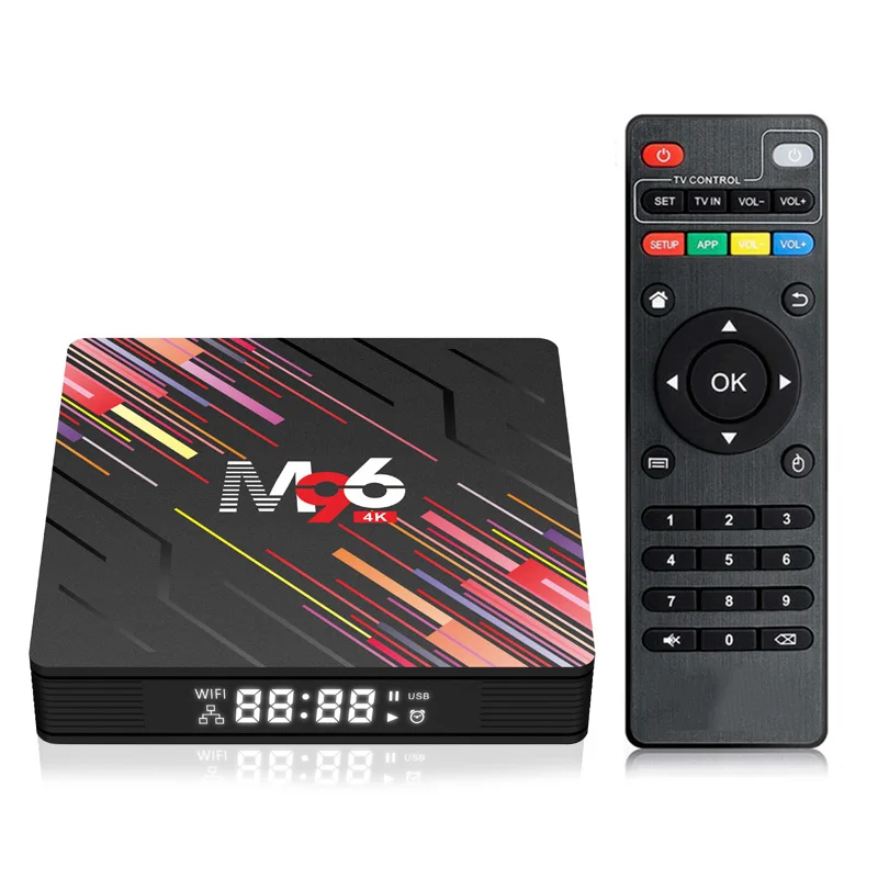 M96 Mini Smart TV Box 4GB 64GB Android 9.0 tv box RockChip RK3228A 2.4G 5G Wifi 4K TVbox Media Player Set Top box Dropshipping