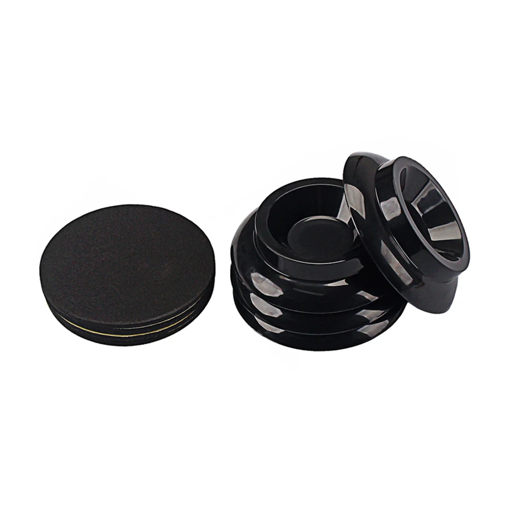 

4 Pcs Piano Mat Mats Non-slip Floormat Foot Pads Household Doormats Caster Cups