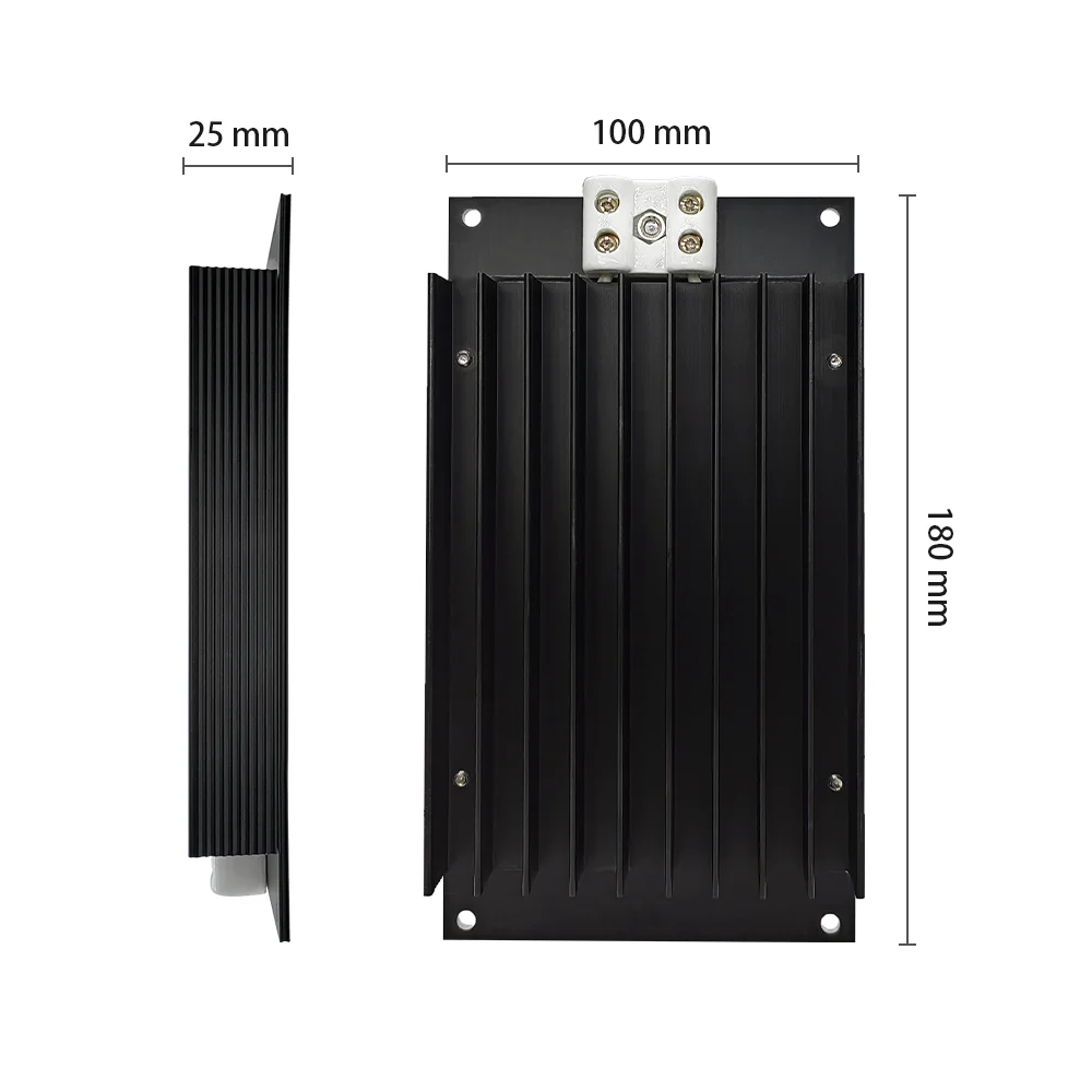 DJR 300W Ohmic Aluminum Alloy Electrical Heater Panel Industrial Resistance Heater for Cabinet