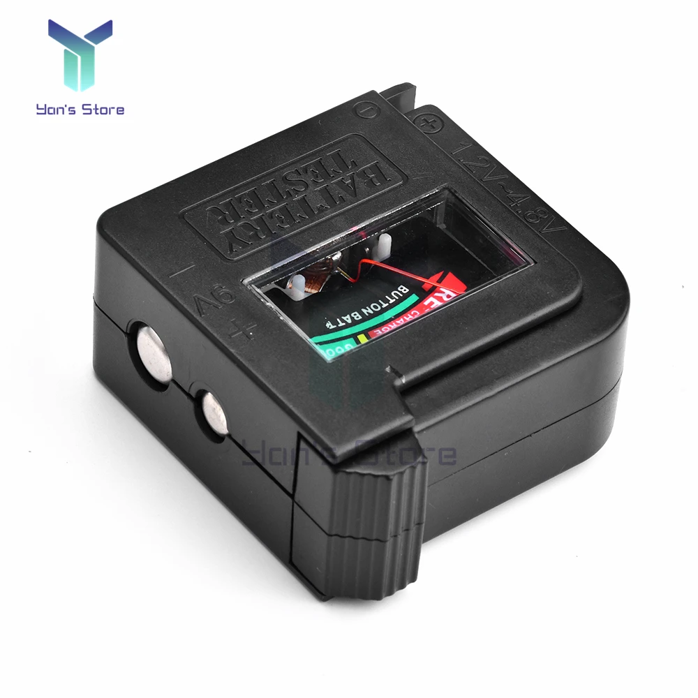 ตัวชี้แบตเตอรี่ความจุ Tester Checker BT860มือถือ Universal แบตเตอรี่เครื่องทดสอบแรงดันไฟฟ้าสำหรับ1.5V/AA/AAA/9V เซลล์ปุ่ม