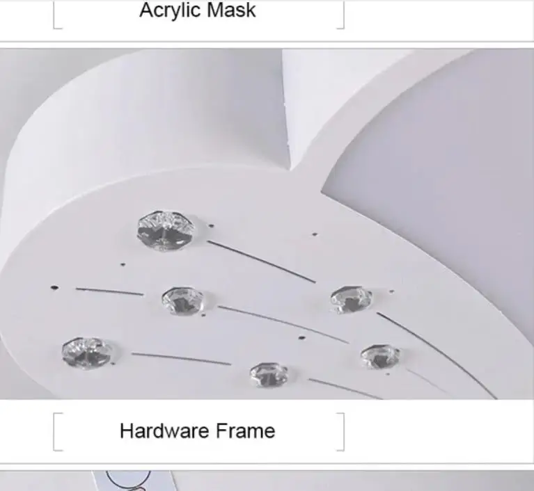 Luces De Techo Led modernas con cuentas De cristal K9, para sala De estar, estudio, dormitorio, AC85-265V, lámparas De Techo, lámpara De Techo Led moderna