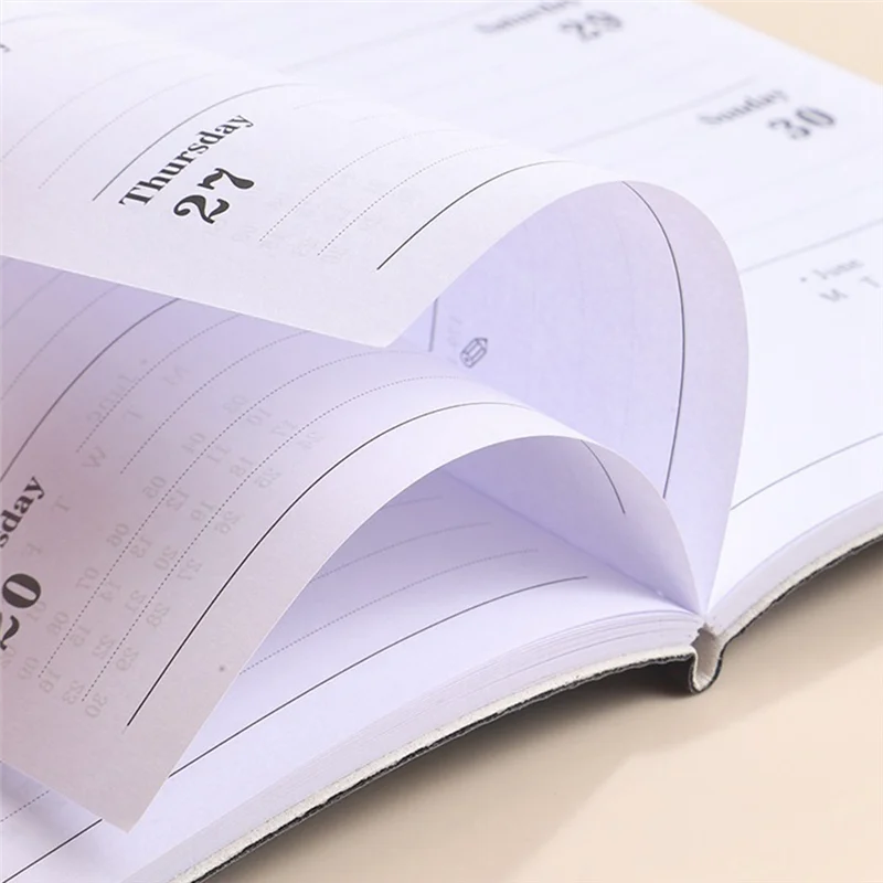 2024 Appointment Book & Planner - Jan. 2024 - Dec. 2024, Daily Hourly Planner 2024,Premium Paper(Purple)