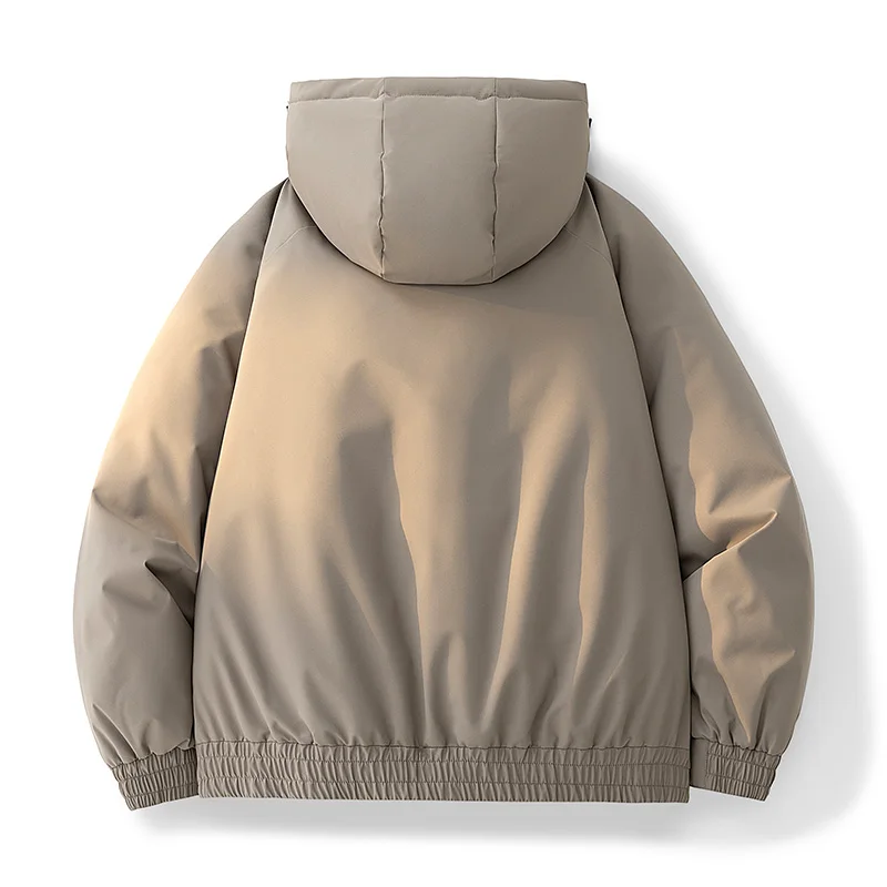 شتاء جديد مقنعين يندبروف ودافئة أسفل سترة مريحة عصرية تنفس عالية الجودة الرجال سترة مقاومة للبرد #5