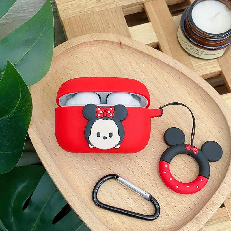 Cartoon Disney Kopfhörer Fall Hülse Für Sony LinkBuds S Silikon Drahtlose Bluetooth Ohrhörer Schutzhülle Mit Lanyard