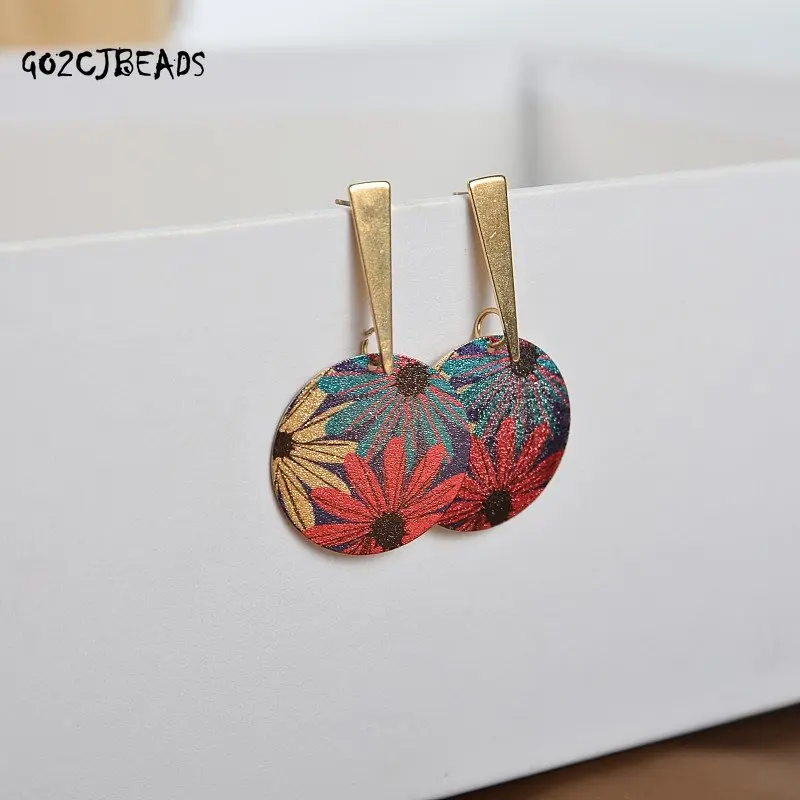 Bohemian Earrings Trendy Metal Punk Earings Ethnic Style Earrings Long Earring Women Irregular Sexy Girls Jewelry Fashion