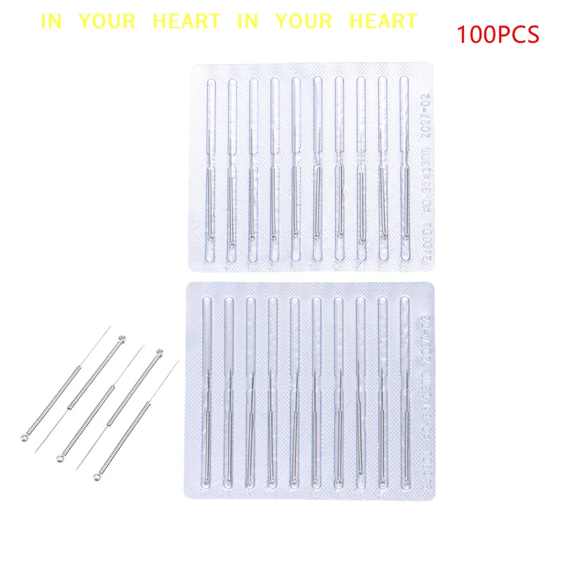 

100 PCS Plasma Pen Needles For Spot Mole Freckle Tattoo Removal Point Pen Machine Beauty Equipment