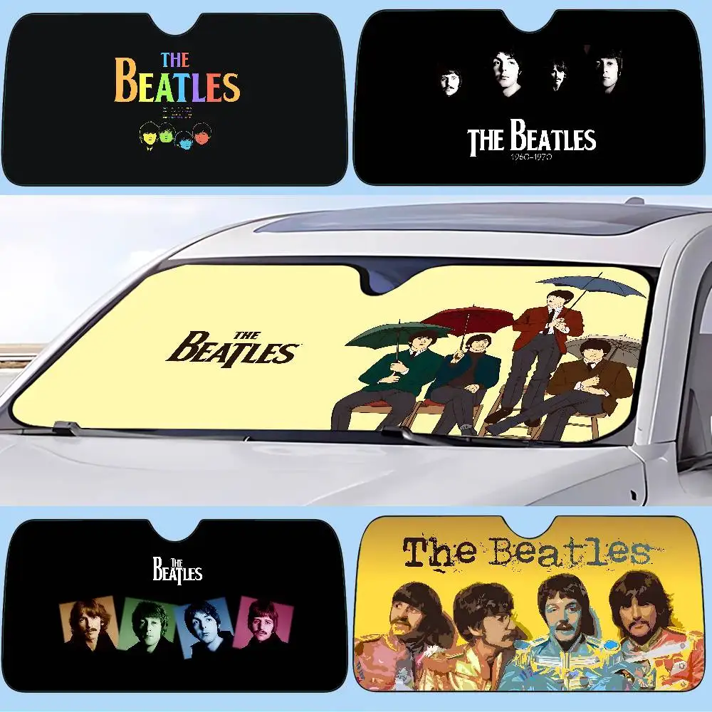 

Band T-The Beatles Car Sunshade Curtains Sunshade Car Window Windscreen Cover Sun Shade Auto Sun Visor Car-covers