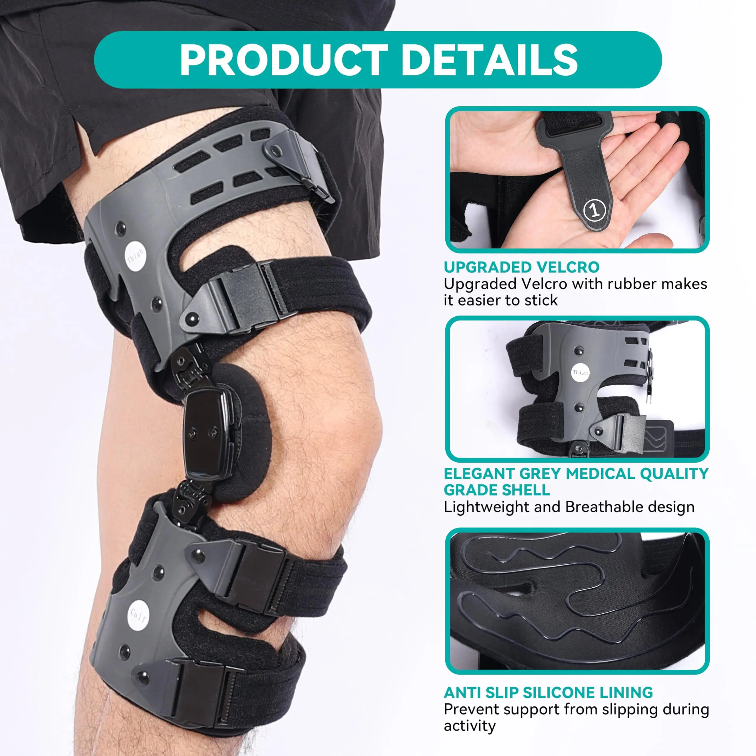 Unloader Knee Brace for Osteoarthritis Arthritis Pain, Cartilage Repair, Bone on Bone Knee Joint Pain, Degeneration Knee Support