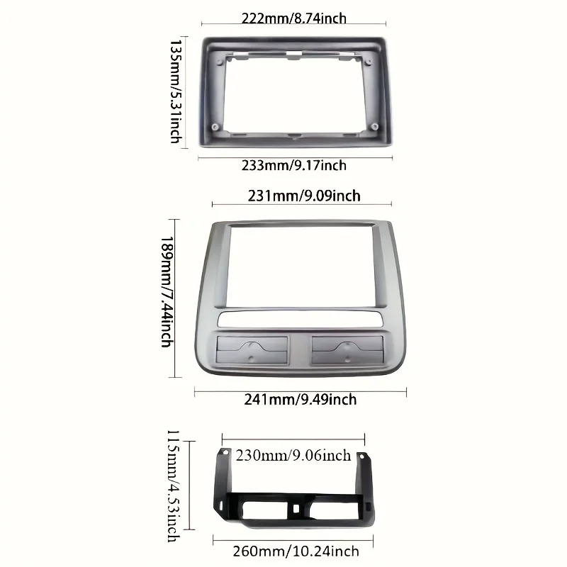 9 inch Car Radio Fascia Fit for Fiat Grand Punto 2005-2009 for LINEA 2007-2014 Left Hand Wheel dash kit for android car radio