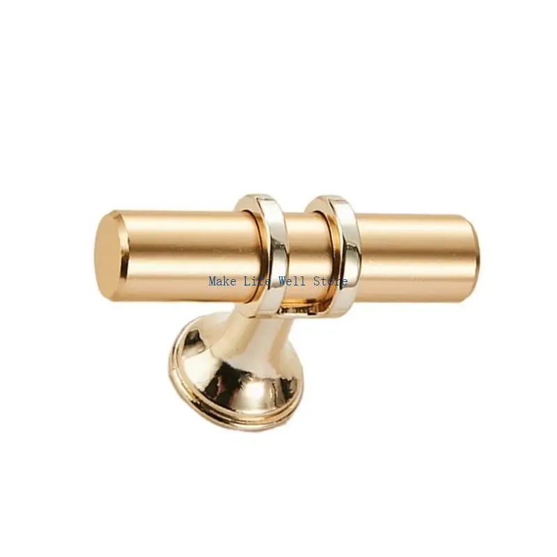 2pcs/set Modern T Shaped Pulls T Bar Handles for Kitchen Drawers & Furniture