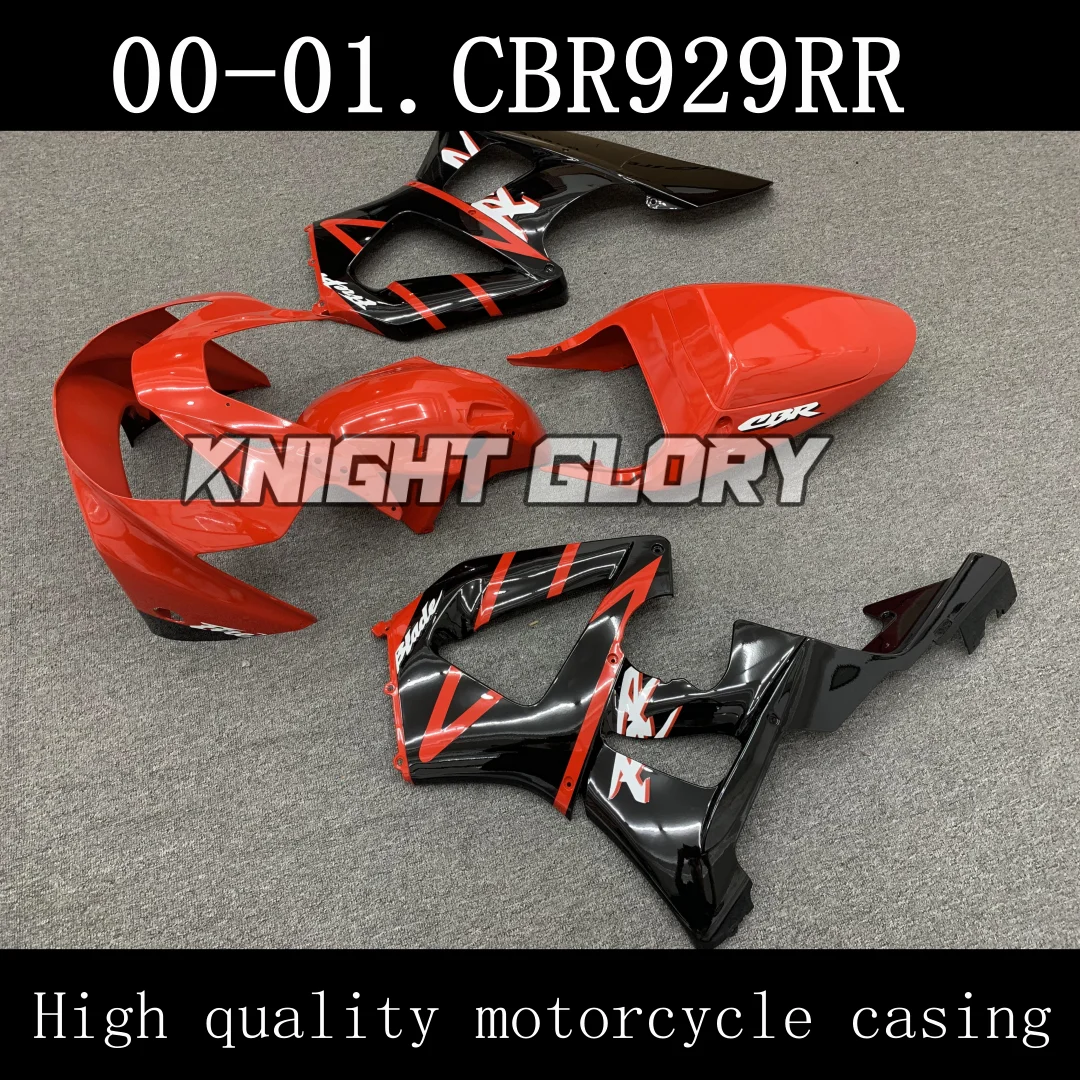 Kits de carenados de moldeo por inyección ABS, juego de carrocería para CBR900RR, CBR929RR, 2000, 2001, SC44, nuevo