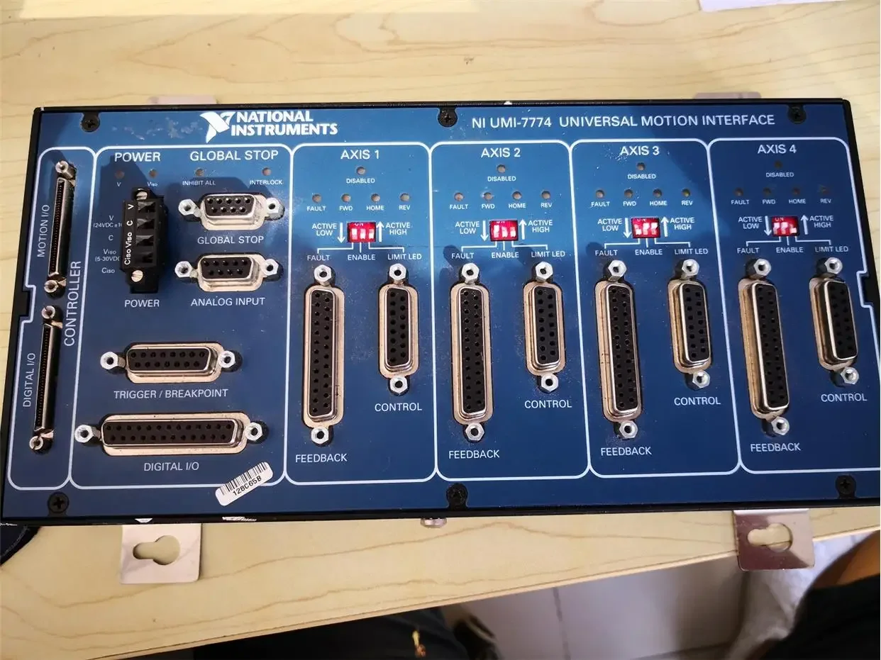 US NI UMI-7772 UMI-7774 Data Collection Card Patch Panel
