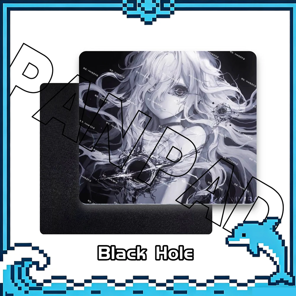 PAN Esports Black Hole Glass Gaming Mousepad  FPS Both Speed And Smoothness Mouse Pad For TTK APEX CSGO PC Accessories For Gifts