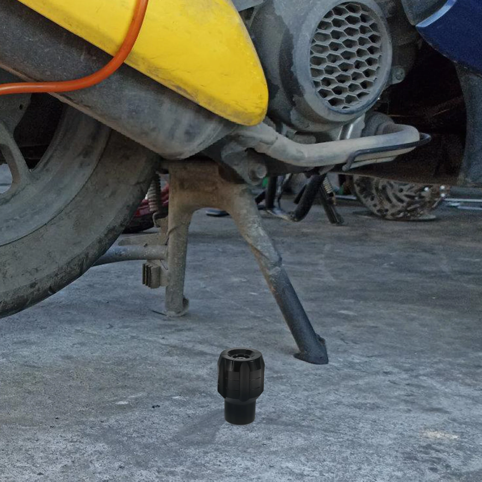 

2pcs Electric Bike Foot Peg Cover Universal Aluminium Alloy Peg Pedal Protector Durable Slip Resistant End Plug For E-Bike