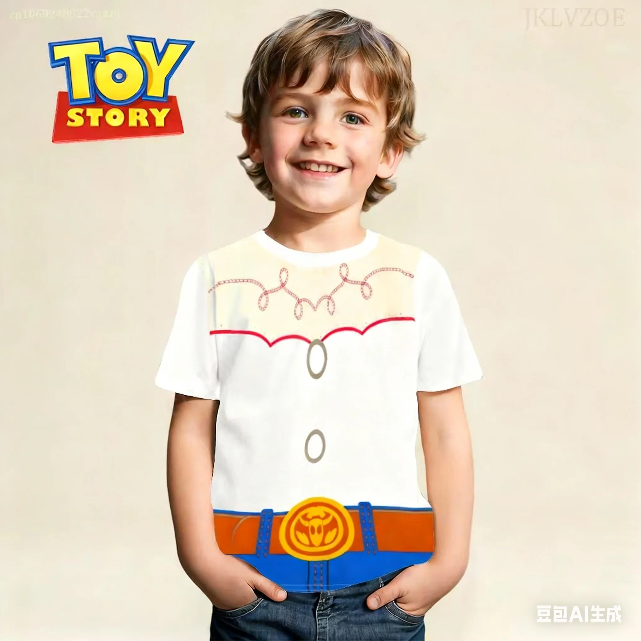 تي شيرت توي ستوري وودي باز لايت يير التأثيري تي شيرت متطابق للعائلة تي شيرت علوي ملابس عائلية زي ملابس الشارع الشهير للرجال والنساء والأولاد والبنات #3