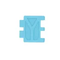 Cyan 10pcs