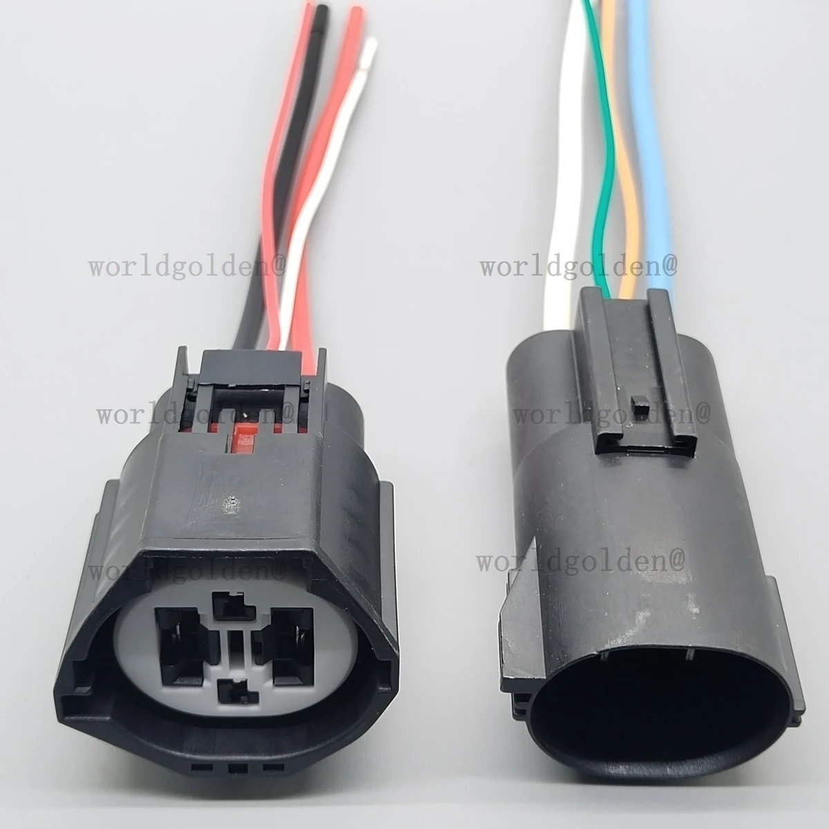 7282-8497-90 7283-8497-90 Round 4Pin Pre-cabled Plug for Universal Vehicles Lamp Sensor Outer Harness Assembly car connector