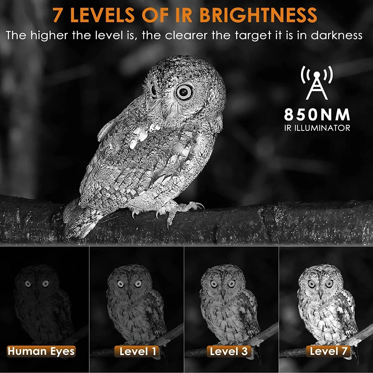 4K Wifi Night Vision Binocular Device 10x Digital Zoom Infrared Night Vision Goggles 3\'\' Large Screen Full Dark 500m For Hunting