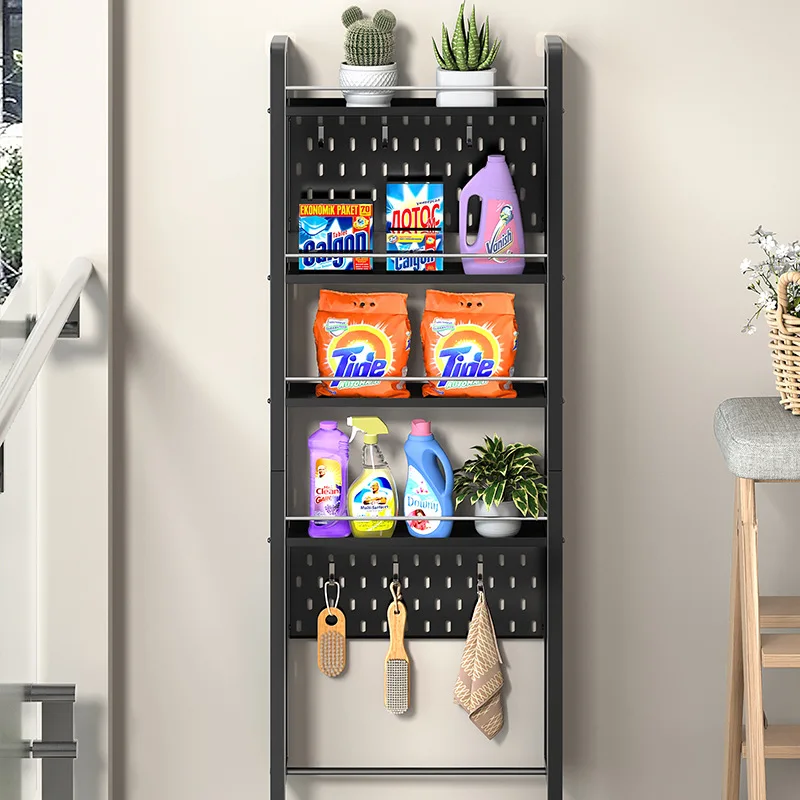 

Bathroom Shelf Bath Corner Rack Toothbrush Shampoo Holder Rack Toiletries Organization Entrance Perforated Board Storage Shelves