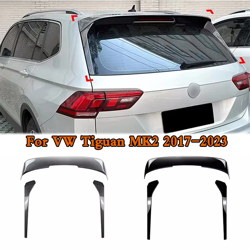 

For VW Tiguan MK2 2017-2023 Normal Version Car Tail Wings Fixed Wind Spoiler Rear Side Wing Auto Decoration Accessories