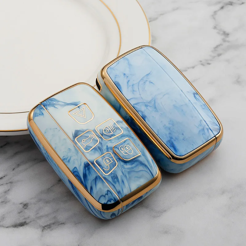 

TPU Car Key Case Cover Shell For Land Rover Range Rover Sport Evoque Freelander 2 Velar Discovery 4 Jaguar XE XJ XF Guitar XJL