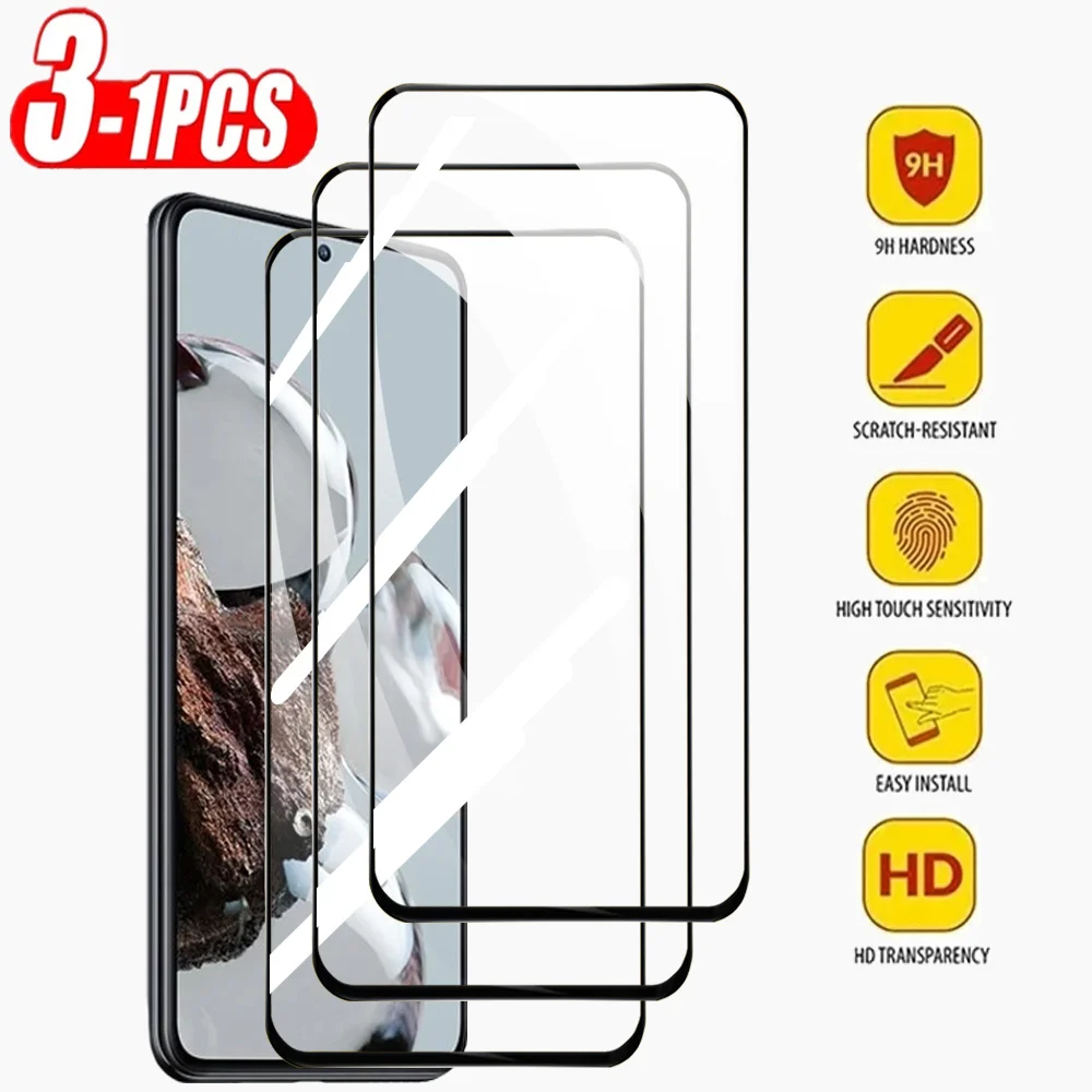 

1~3PCS Protective Glass For Xiaomi 13T Pro Screen Protectors Xiaomi Mi 13T 12T 11T Pro Tempered Glass Xiaomi 13 T Pro Phone Front Film Xiaomi13T Anti-Scratch HD Protector Glasses Mi 13T Pro Protector Pantalla