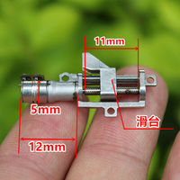 Micro 2-phase 4-wire 5mm Precious Planetary Gearbox Gear Stepping Stepper Motor Iinear Screw Slider Metal Block Telescopic Nut