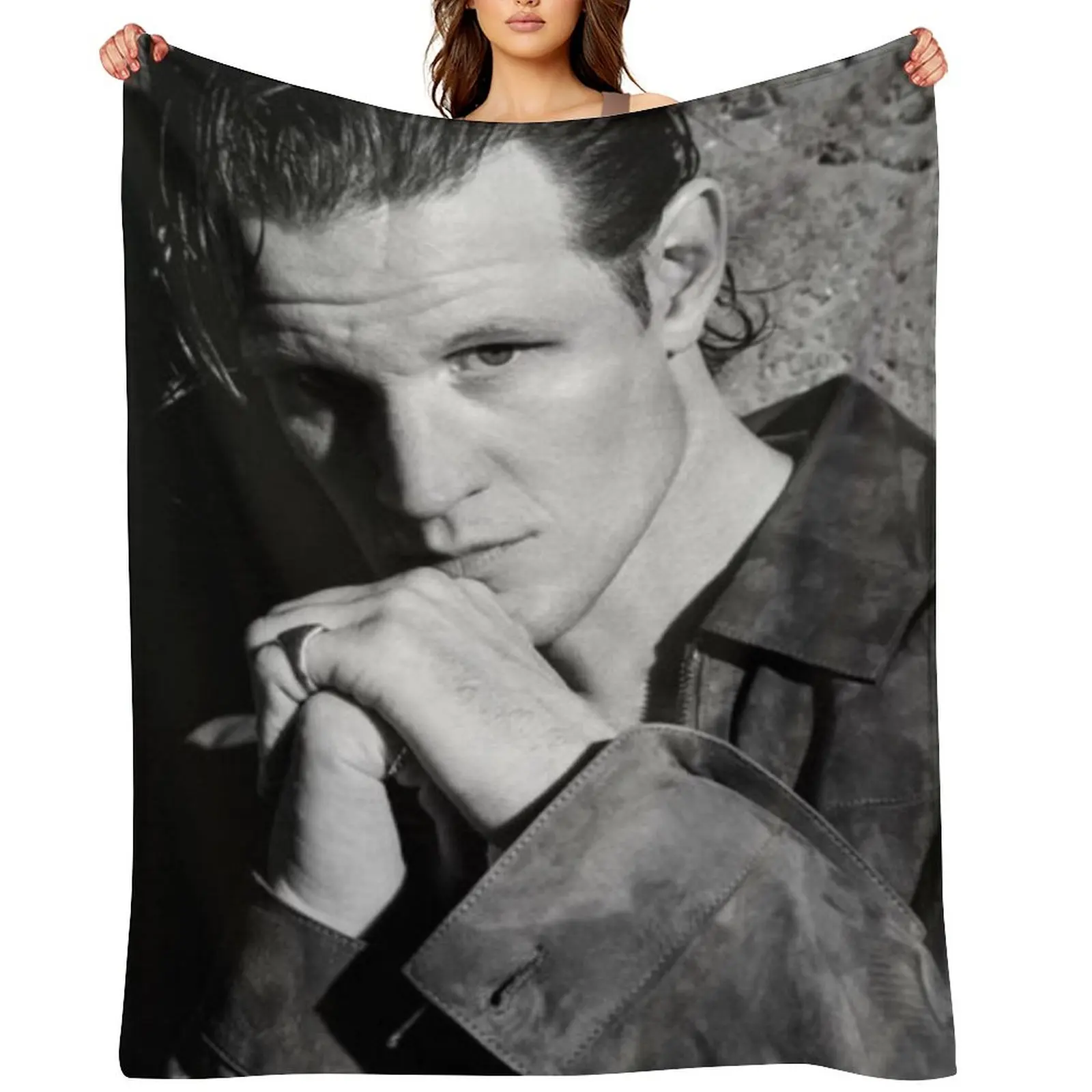 

B&W MATT S. Throw Blanket Softest Luxury Throw Fashion Sofas Plaid on the sofa Blankets