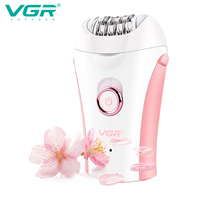 VGR Epilator Electric Leg Body Underarms Portable Hair Remover 2 Speed Adjustment Hair Removal Tool Epilator for Women V-705