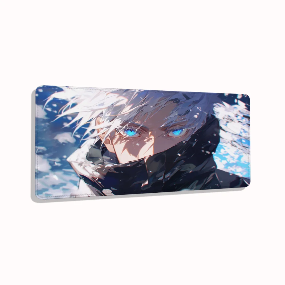 

Gojo Non-Slip Keyboard Mat Satoru Mause Pad Mouse Desk Accessories Gamer Cabinet Games Mousepad Anime Computer Desks Mats