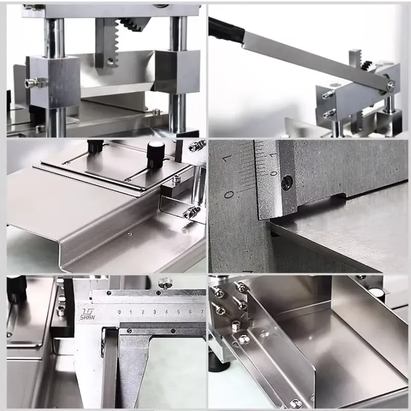 Manual Frozen Meat Bone Saw Cutter for Fish Rib and Leg Cutting Heavy Duty Stainless Steel Handheld Butcher Tool for Home