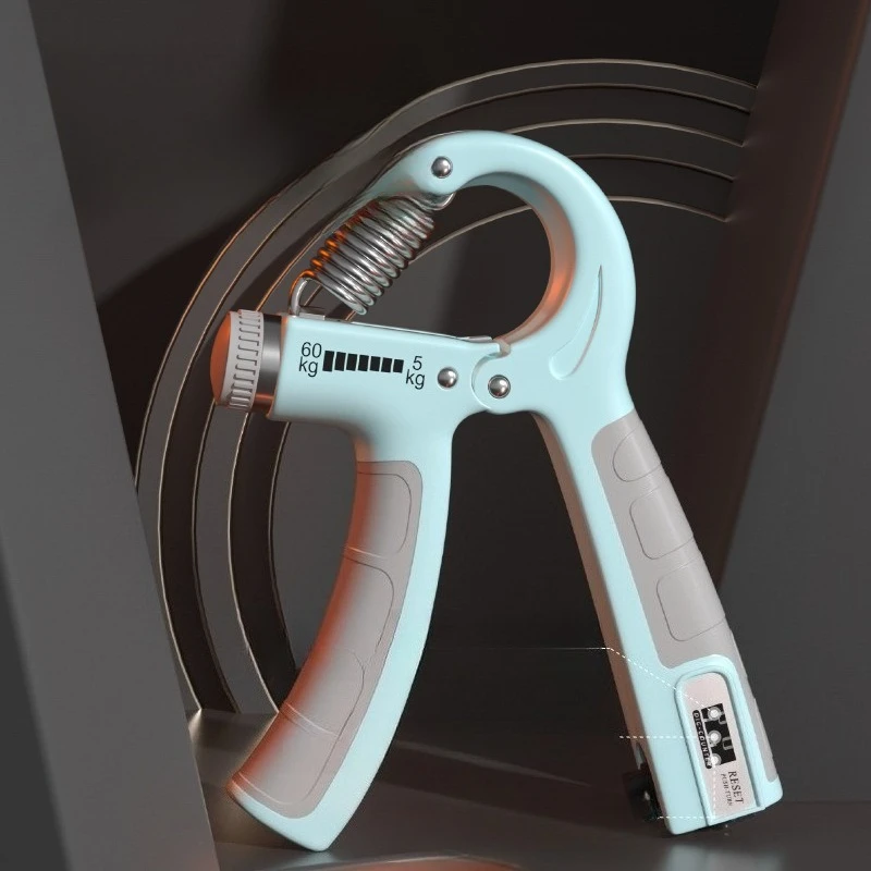 مقوي قبضة 5-100 كجم مع وظيفة العد، معدات تدريب الأصابع والذراع، تمرين قبضة اليد الرياضية الراقية #2