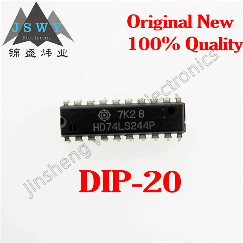 

(10/50PCS) HD74LS244P HD74LS244 DIP-20 eight-channel buffer/line driver tri-state buffer logic chip, brand new original in stock