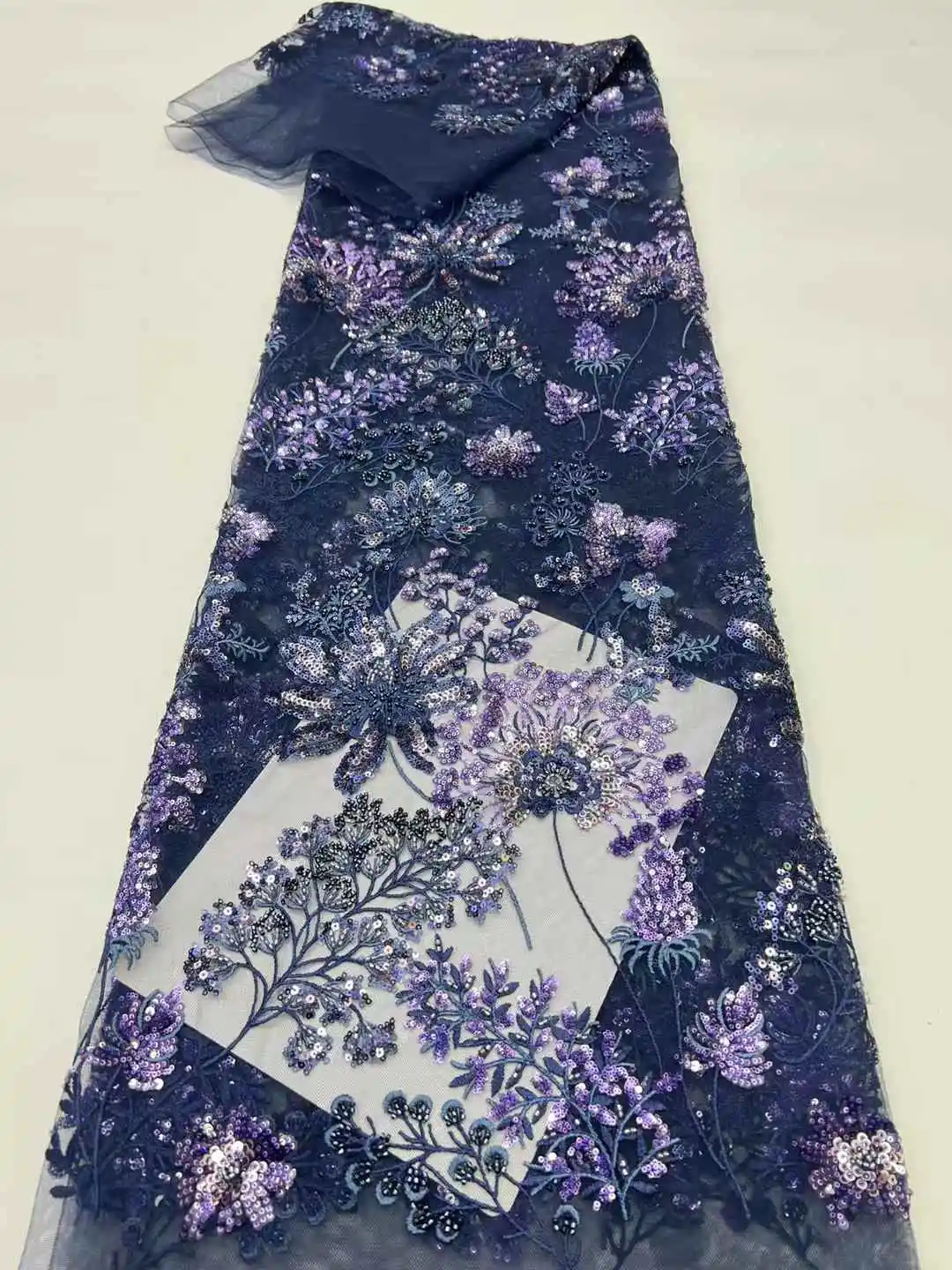 الفاخرة النيجيري اليدوية مطرز الدانتيل الفرنسي 2025 جودة عالية الترتر التطريز الأفريقي صافي الدانتيل فستان من القماش