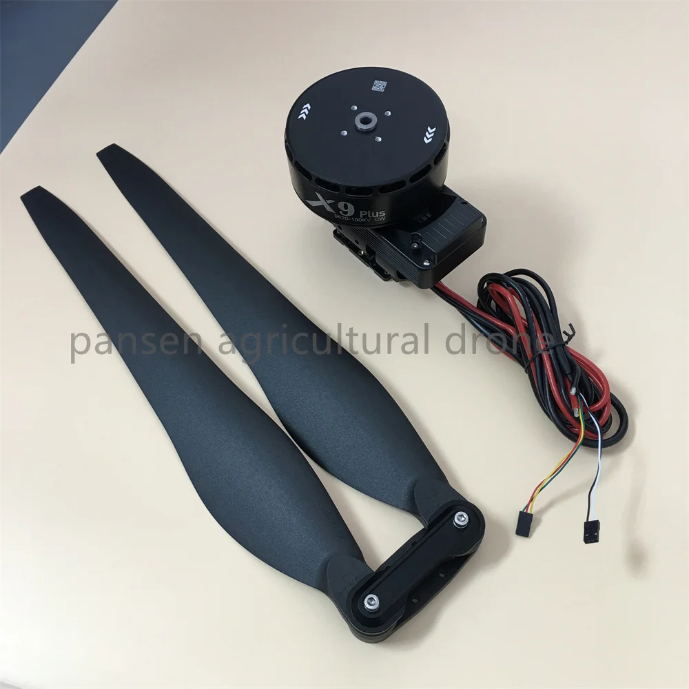 Original Hobbywing X9 Plus Black 14S FOC Integrated Motor Power System with 36inch 36190 Propeller for 40mm Agricultural