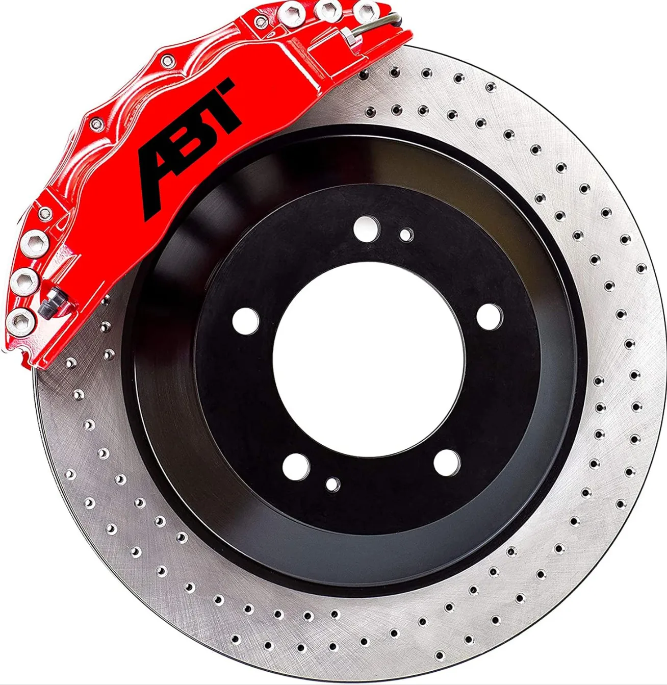 8pcs/set Custom Car Caliper Sticker Decals for ABT Heat Resistant