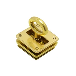 1Set Twist Lock DIY Leather Handbag Replacement Bag Hardware Accessories