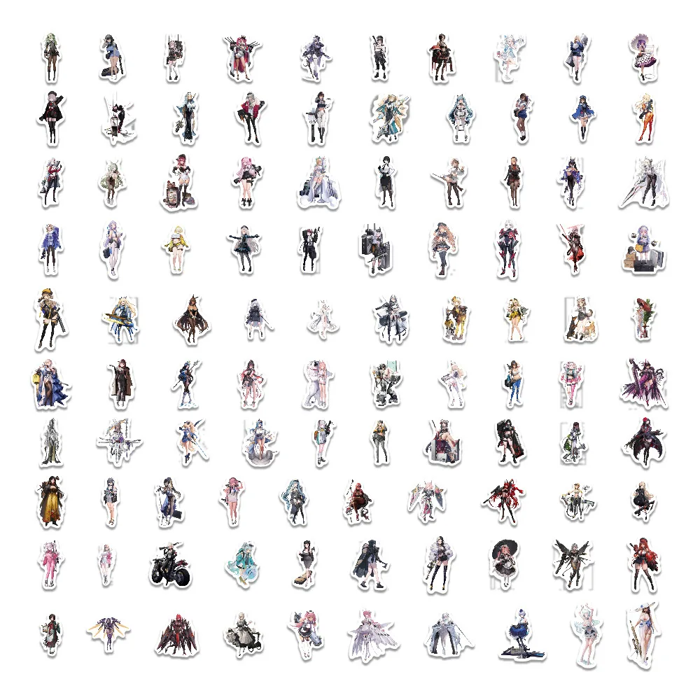 10/50/100PCS Gioco Divertente Adesivi NIKKE La Dea della Vittoria Del Fumetto Decalcomanie Ragazza Graffiti Decorazione FAI DA TE ACGN Gioco Per Bambini giocattoli