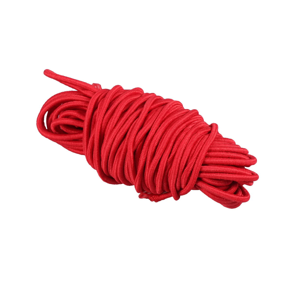 

1Pcs Red Elastic Rope Round Stretch Cord Sturdy Elastic String Multi-Purpose for Store Home Use Garment Jewelry Shock Absorption