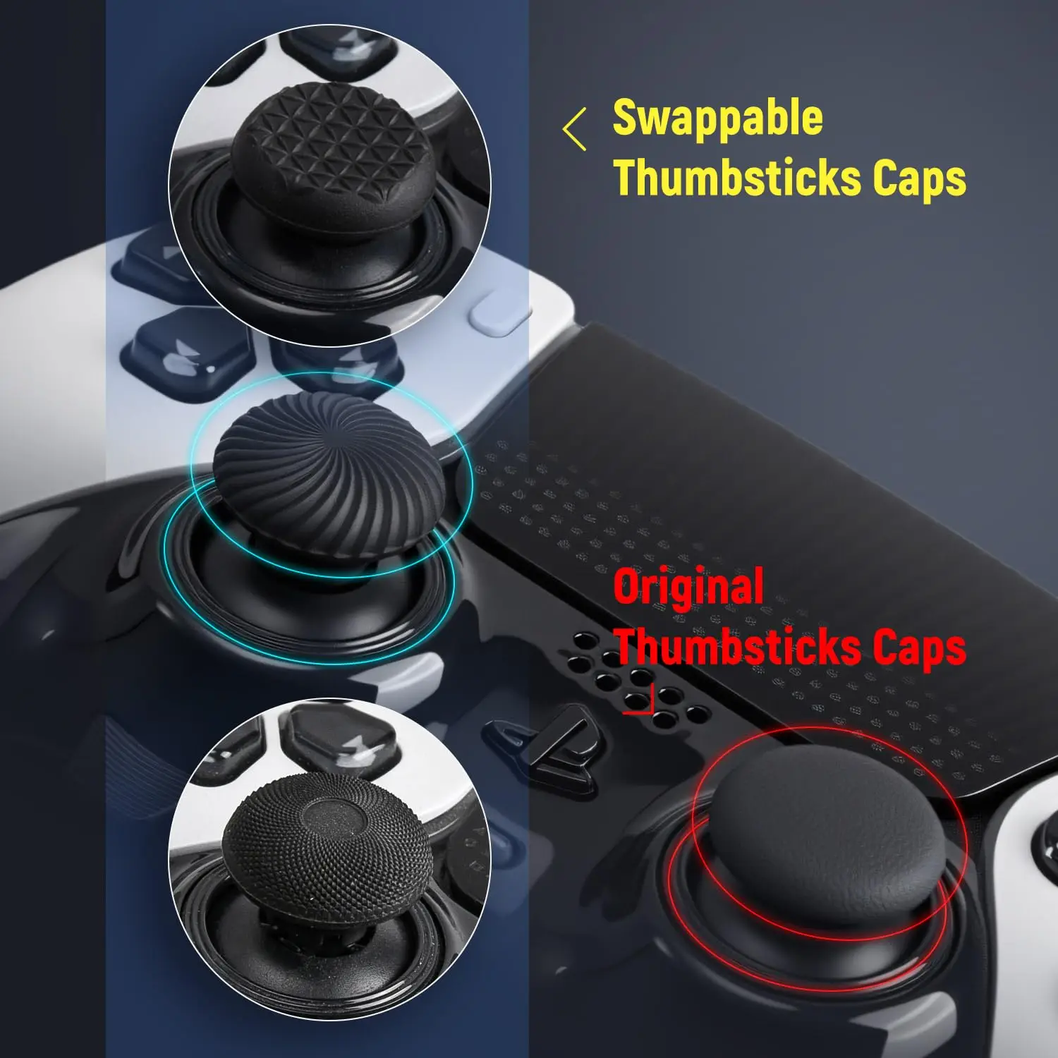 #2 New PS5 Controller Thumb Grips Arrivals