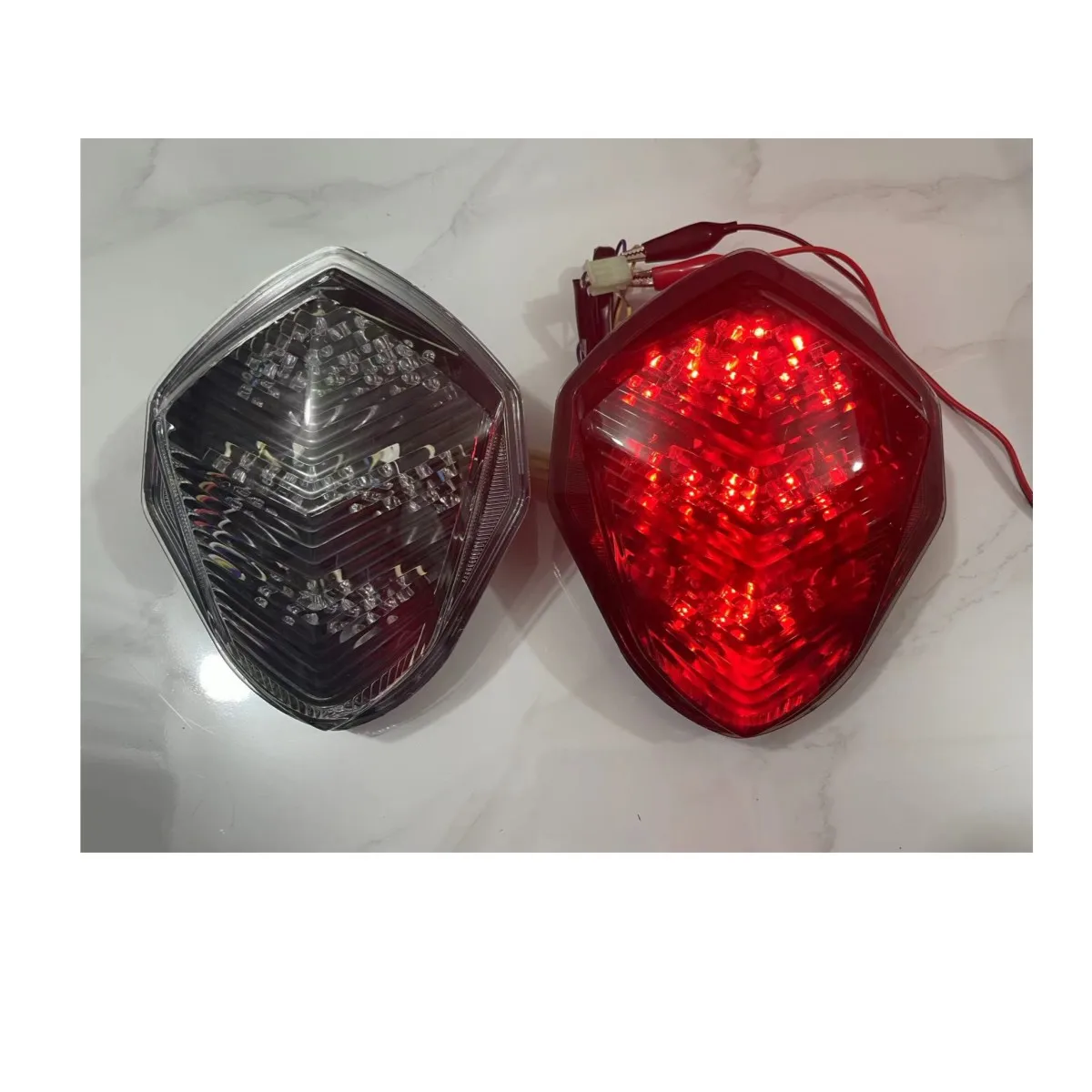 Motorcycle LED Turn Signals Integrated Tail Light Rear Brake Run Lamp Taillight For SUZUKI K3 GSXR1000 2003 2004