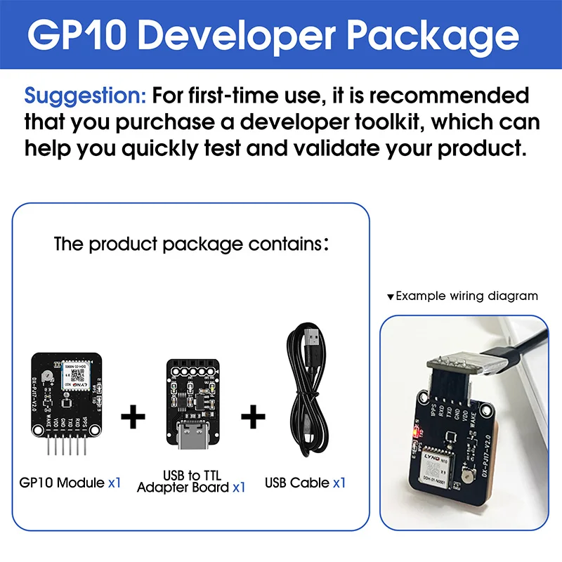 GP10 High Performance precise positioning GPS GLONASS BDS Module Dev kit data material Equipmen Tracking system Receiver Module