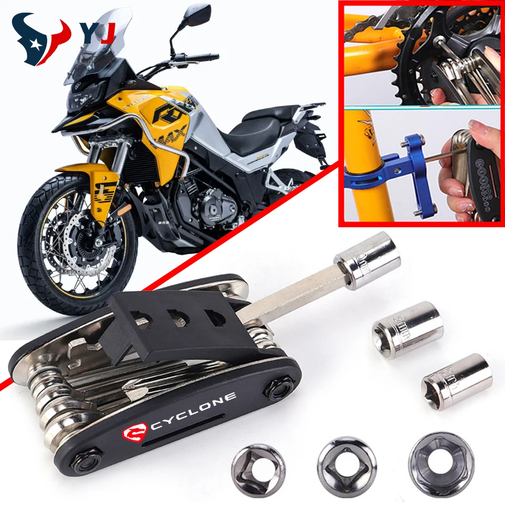 Juego de destornilladores de reparación de herramientas para motocicleta, accesorios para ciclón RX1 RX3 RX4 RZ3 RT3 RE3 RX401 RC250 RC401 RC600 RA401 RE600 RX600