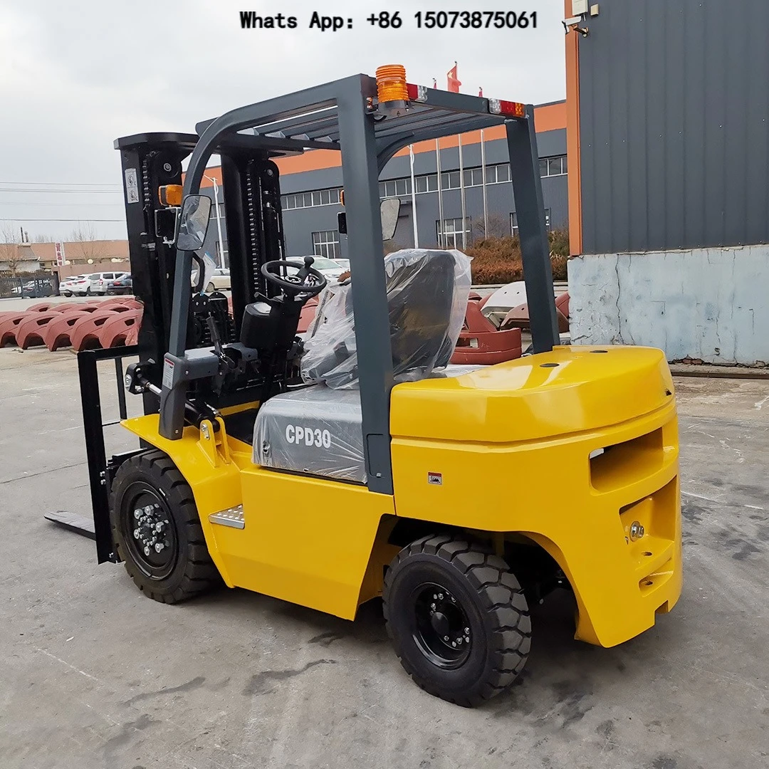 CE EPA heavy machinery and equipment 3 5 tons, 4X4 best  forklift for warehouse