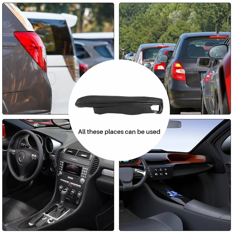 

A03G-Car Leather Front Seat Armrest Cover Protection Cover For Land Rover Freelander 2 2007-2015